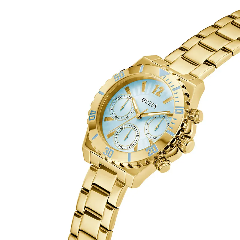 Guess Phoebe Light Blue Dial Fashion Ladies Watch- GW0696L2